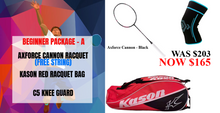 Li-Ning AXFORCE Racquet - Beginner Package A