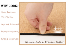 Natural Cork Pilates Yoga Mat - Butterfly