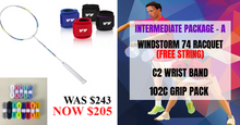 Li-Ning WINDSTORM Racquet - Intermediate Package A