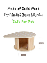 HONEYPOT CAT Solid Wood Cat Tree