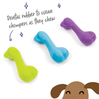 Catch N' Chew Dog Rubber Bone