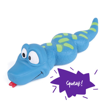 Sneaky Snake Squeaky Dog Toy