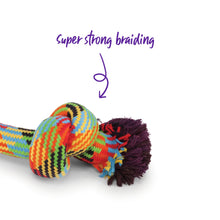 Braided Rope Knot Bone Dog Toy