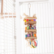 Tower Toy with Sisal & Beads