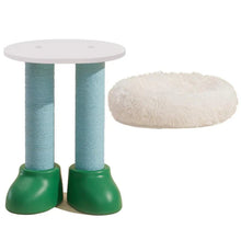 Makesure Series Green Boots 3-in-1 Cat Scratcher, Bed, and Side Table - Stylish Feline Furniture