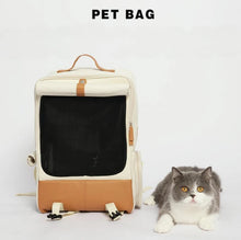 Super Large Foldable Pet Cat Carrier Backpack Bag With Ventilation And Privacy Curtain