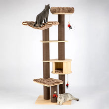 HONEYPOT CAT Solid Wood Cat Tree