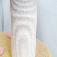 Ice Cream -Styled Cat Tree with Jumping Platforms & Top Bed