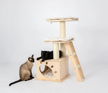 HONEYPOT CAT Solid Wood Cat Tree - 190229