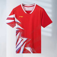 Li Ning Badminton/Tennis Quick Dry T-Shirt - Red