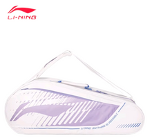 Li-Ning 2025 Tournament Badminton Tennis Racquet Bag - White