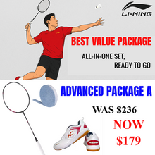 Li-Ning AXFORCE Racquet - Advanced Package A