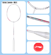 Li-Ning AXFORCE Cannon Badminton Racquet - White