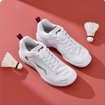 Li-Ning Rocket Badminton Shoes - Red