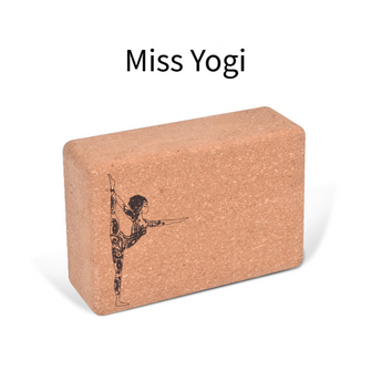 Natural Cork Yoga Block - Miss Yogi