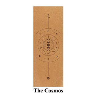 Natural Cork Pilates Yoga Mat -Cosmos