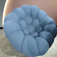 CATI Round Fluffy Lounge Chair - Multicolor