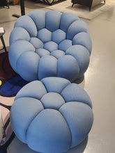 CATI Round Fluffy Lounge Chair - Multicolor
