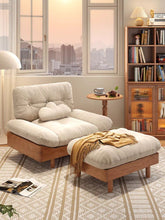 Cloudy Puff White Single Sofa