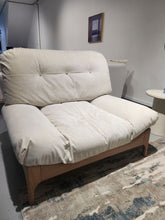 Cloudy Puff White Single Sofa