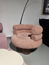 Flora Swivel Boucle Chair