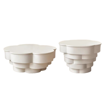 Blanc Fleur Coffee Table Set