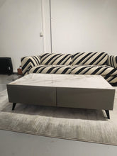 Italian Style Rectangular Marble Coffee Table