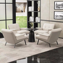 Essence Black Solid Wood Coffee Table Set