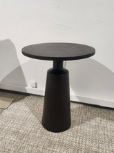Essence Black Solid Wood Coffee Table Set