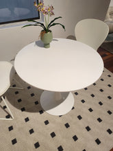 Tulip White Round Dining Table - Multicolor