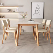 Modernist Oak Dining Table