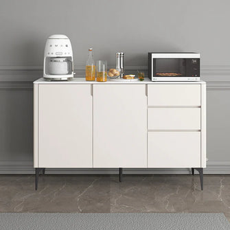 Minimalist White Sideboard