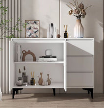 Minimalist White Sideboard