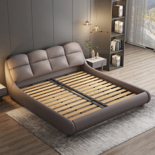 Italian Style Double-Layered Headboard Designed Bed Frame