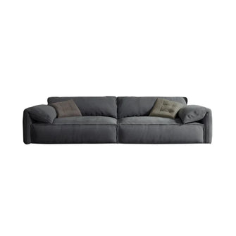 Midnight Velvet Minimalist Sofa"
