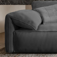 Midnight Velvet Minimalist Sofa"