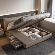 Minimalist Horizon Bed Frame with Drawers Storage