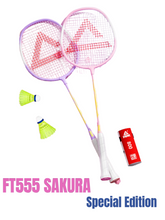 Peak 95g Badminton Racquet Set - Sakura Edition