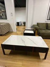 Lusso White Marble Coffee Table
