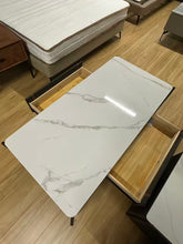 Lusso White Marble Coffee Table