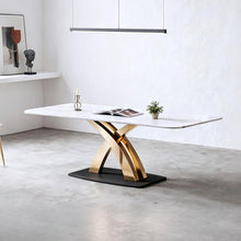 Milano Sleek Marble Dining Table