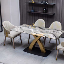 Milano Sleek Marble Dining Table