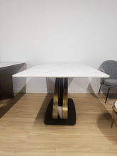 Milano Sleek Marble Dining Table