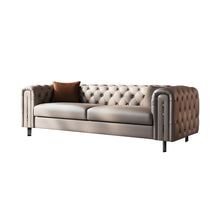 London Ventage Genuine Leather Sofa