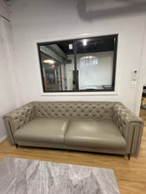 London Ventage Genuine Leather Sofa