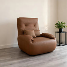 CASSI Leather Single Sofa Chair