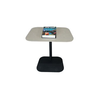 Modern Leather Side Table