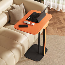 Modern Leather Side Table