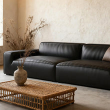 Timeless Luxe Leather Lounge