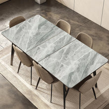 CELINA Expandable Marble Dining Table
